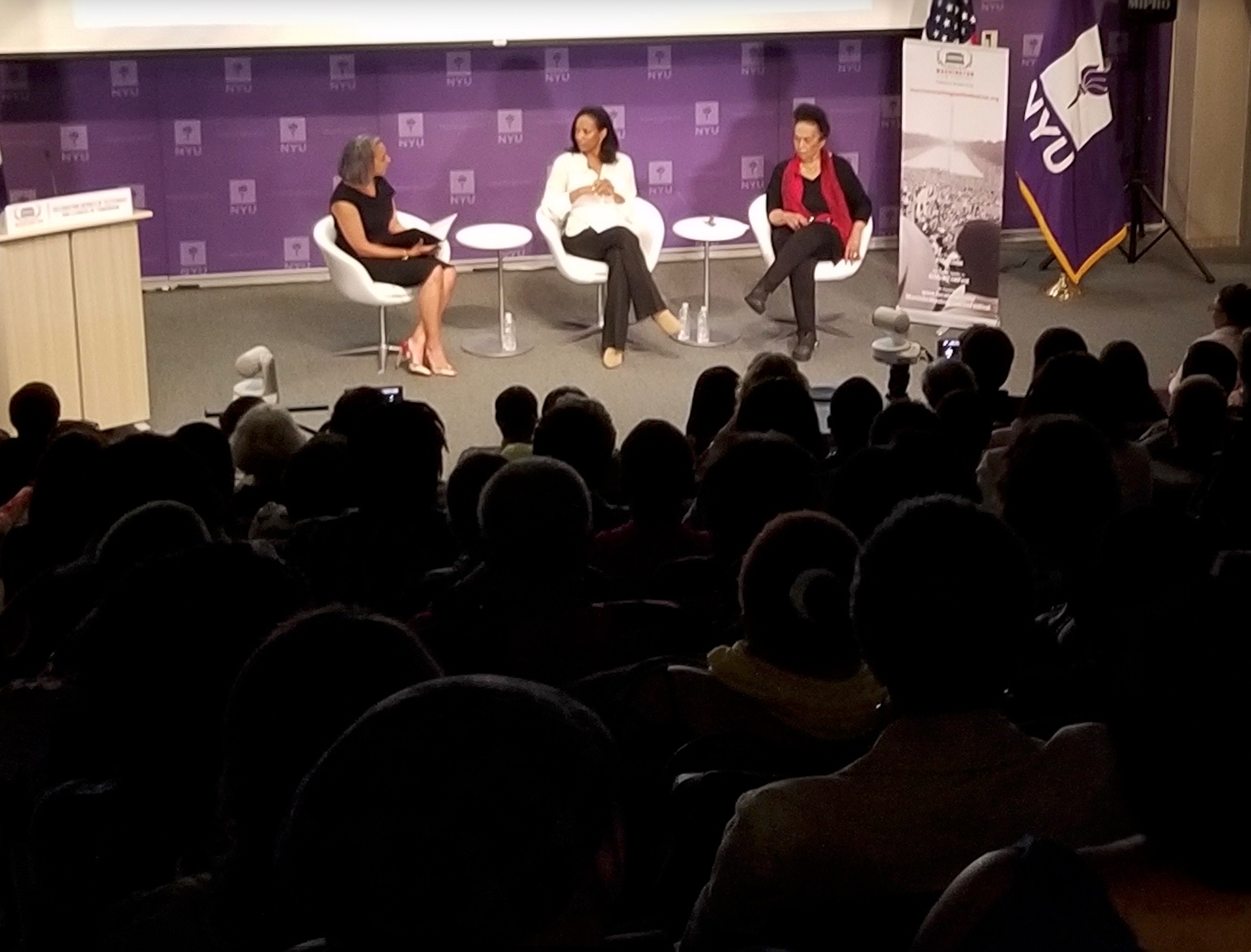 Robin speaking at the Brennan Center at NYU